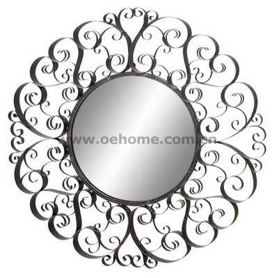 8435 Modern design salon framed wall Mirror